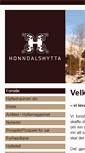 Mobile Screenshot of honndalshytta.no